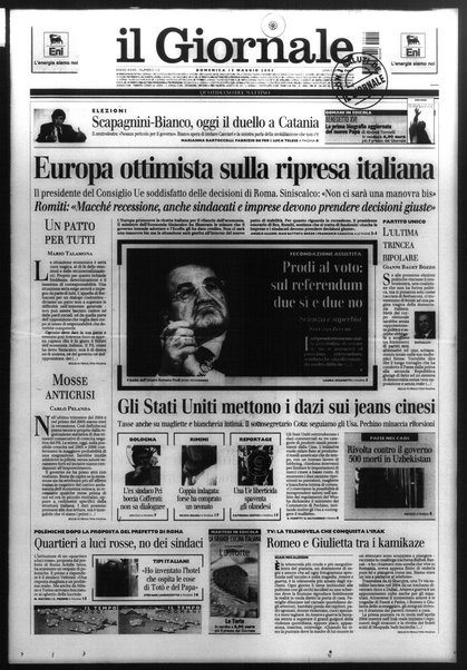 Il giornale : quotidiano del mattino